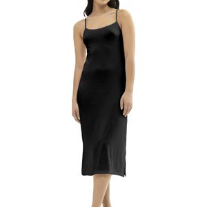 Gaubert - Onderjurk - Extra Lang - Bamboe - Zwart