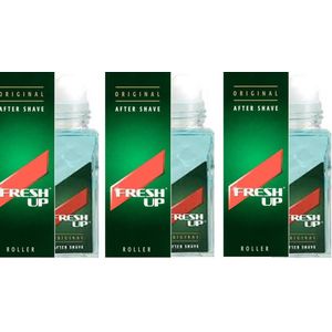 Fresh Up Aftershave - Roller - 3 x 100 ml