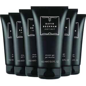 David Beckham Douchegel Instinct 6 x 200 ml