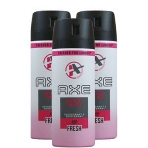 AXE Anarchy For Her Deo Spray 3 x 150 ml