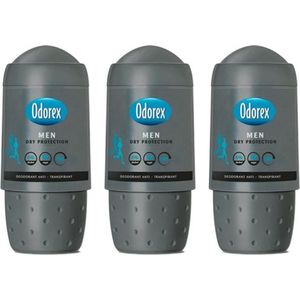 Odorex Deo Roller Men – Dry Protection - 3 x 50 ml