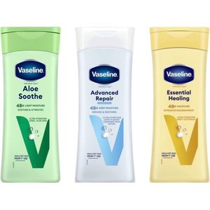 Vaseline Bodylotion - Try Out - Advanced Repair / Aloë Soothe / Essential Healing