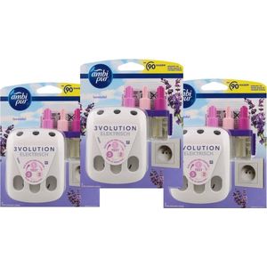 Ambi Pur 3Volution Geurstekker - Lavendel - 3 Stuks