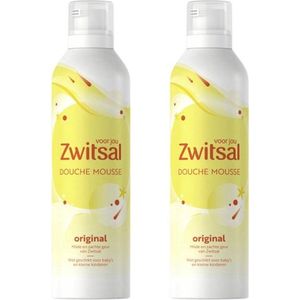 Zwitsal Shower Mousse 2 x 200 ml