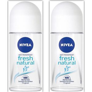 NIVEA Deo Roller - Fresh Natural - 2 x 50 ml