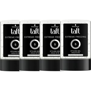 Taft Gel Extreme Freezing Hold - Voordeelverpakking 4 x 300 ml