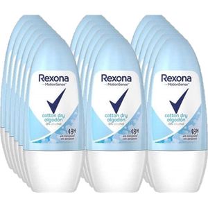 Rexona Deo Roller Cotton Dry - 18 x 50 ml