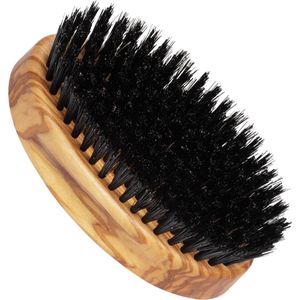 Baardstuff Baardborstel Maat XL Olijf Hout