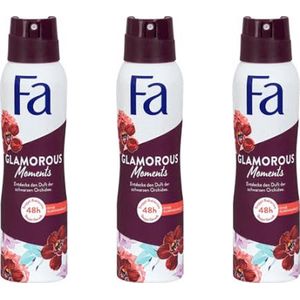 Fa Deospray – Glamorous Moments - 3 x 150 ml