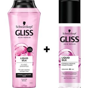 Gliss Kur Liquid Silk - Shampoo & Anti-klit Spray
