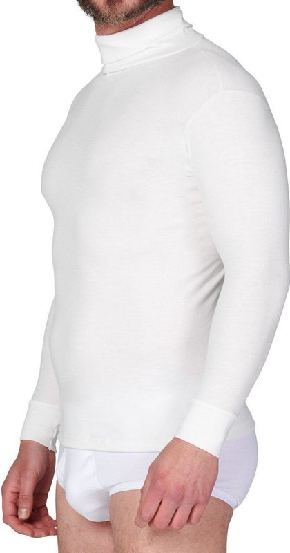 Beeren heren Thermo Colshirt - Lange mouwen Zwart