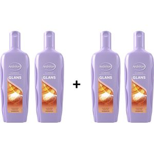 Andrélon Shampoo - Glans - 4 x 300 ml