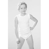 Beeren jongens Comfort Feeling katoen mouwloos shirt - 128 - Zwart