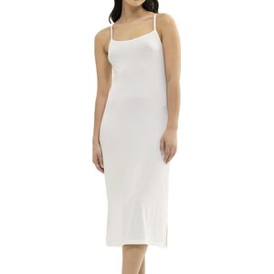 Gaubert - Bamboe Onderjurk - Extra Lang - Wit - Zwart - Huidskleur