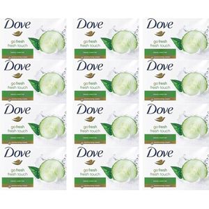 Dove Zeep - Go Fresh Touch Komkommer - 12 x 90 Gram