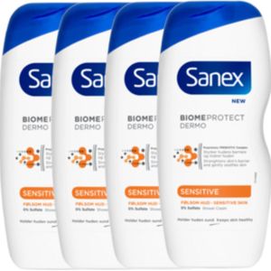 Sanex Douchegel - Dermo Sensitive - 4 x 500 ml