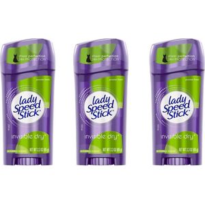 Lady Speed Stick - Powder Fresh - 3 x 65 Gram