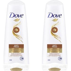Dove Conditioner - Anti Frizz - 2 x 200 ml