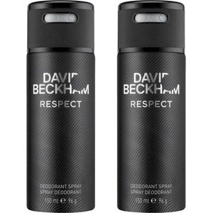 David Beckham Deo Spray - Respect - 2 x 150 ml