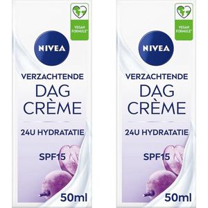 NIVEA Essentials Sensitive SPF 15 - Dagcrème - 2 x 50 ml