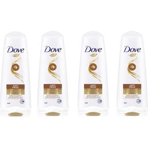 Dove Conditioner - Anti Frizz - 4 x 200 ml