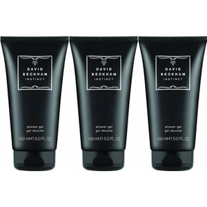 David Beckham Douchegel Instinct 3 x 200 ml