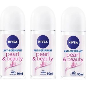 NIVEA® Deo Roller - Pearl & Beauty 3 x 50 ml