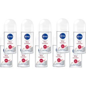 NIVEA Deo Roller - Dry Comfort - Grootverpakking