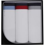 Swan 3 stuks - Heren zakdoeken, Club Origineel 2 - 46 - Wit