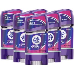Lady Speed Stick - Fresh Fusion Gel - 6 x 65 Gram - Voordeelverpakking