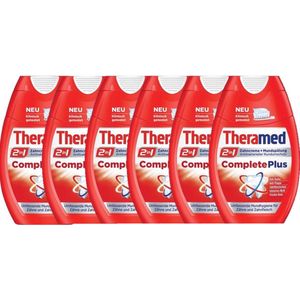 Theramed Tandpasta - 2in1 Complete Plus - 6 x 75 ml