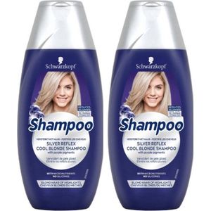 Schwarzkopf Shampoo - Silver Reflex Cool Blond - 2 x 250 ml