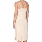 Gaubert - Onderjurk - Extra Lang - Beige - Kanten - Spaghetti Bandjes
