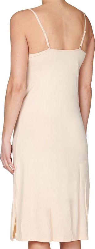 Gaubert - Onderjurk - Extra Lang - Beige - Kanten - Spaghetti Bandjes