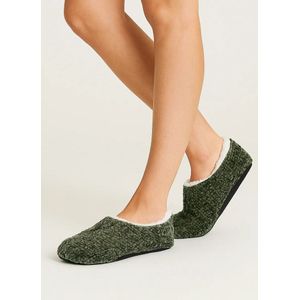 Home - Antislip Slofsokken - Blauw - 100% Polyester - One Size