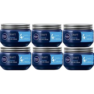 NIVEA MEN CRAFT - Styling Cream - 6 x 150 ml