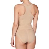J&C - Shapewear Bodysuit - Wit - Corrigerende Body met Brede Bandjes