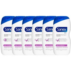 Sanex Douchegel Pro Hydrate 6 x 500 ml