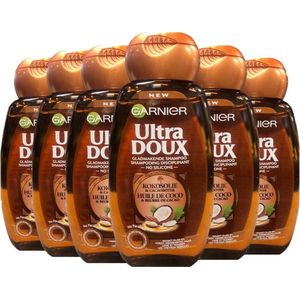 Garnier Shampoo - Ultra Doux - Kokosolie & Cacaoboter - 6 x 250 ml