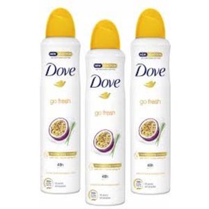 Dove Deo Spray - Passievrucht & Citroengras - 3 x 150 ml