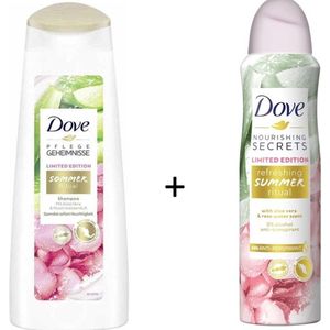 Dove Summer Care Try Out - Shampoo 250 ml + Deo Spray 150 ml