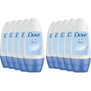 Dove - Deodorant - Roller - Talco - 50ml x 10