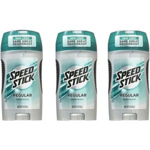 Speed Stick Men Regular - 3 x 85 Gram
