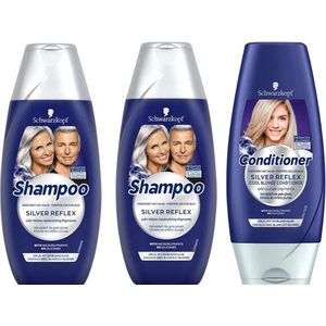 Schwarzkopf Silver Reflex Shampoo & Conditioner Pakket 2 + 1