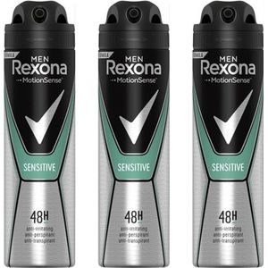 Rexona Deo Spray Men – Sensitive 3 x 150 ml