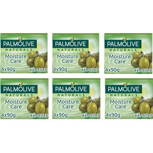 Palmolive Zeep - Naturals Moisture Olijf - Voordeelverpakking 24 x 90 gram