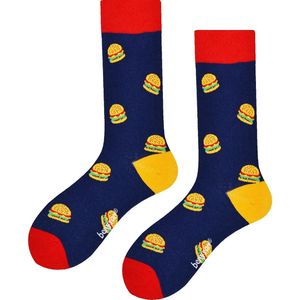 Benyson - Pinguin - Huissokken - Blauw - Organisch Katoen - 1 Paar