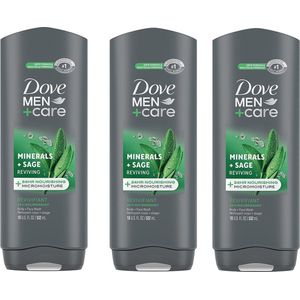 Dove Douchegel Minerals + Sage 3 x 400 ml
