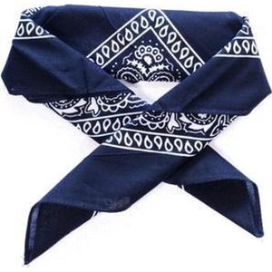 Bandana Rain Drop blauwe 54 x 54 cm