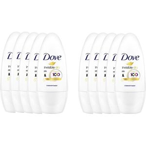 Dove Deo Roller - Invisible Dry - 10 x 50 ml - Anti-Perspirant